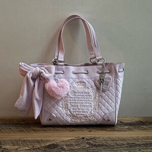 Juicy Couture Fairytale Daydreamer Tote ~ Lilac NWT last one